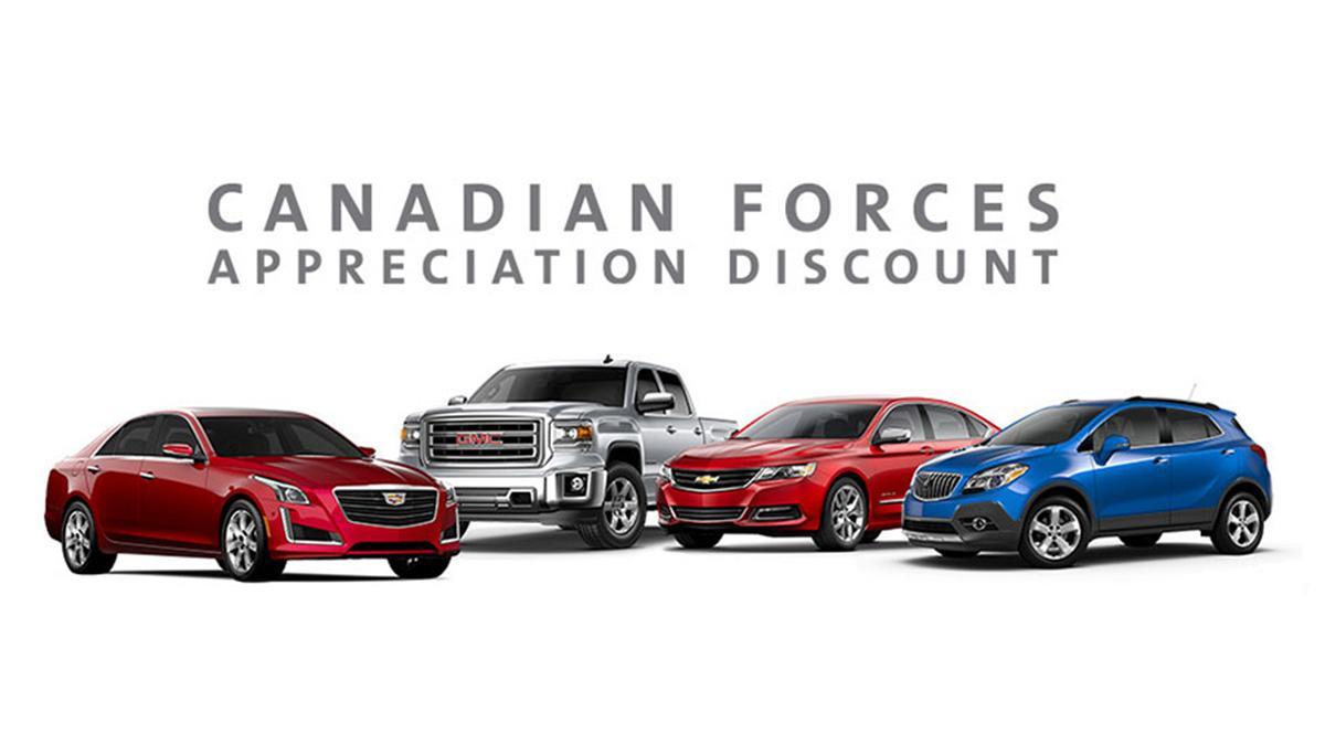 canadian forces discount