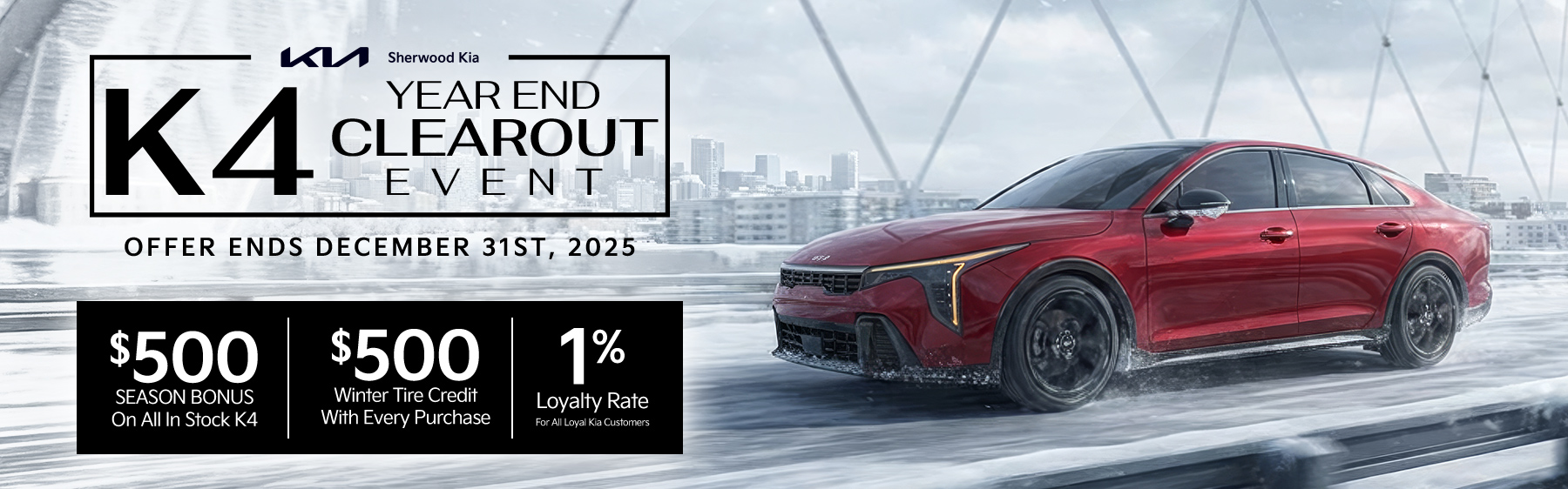 YEAR END K4 CLEAROUT EVENT