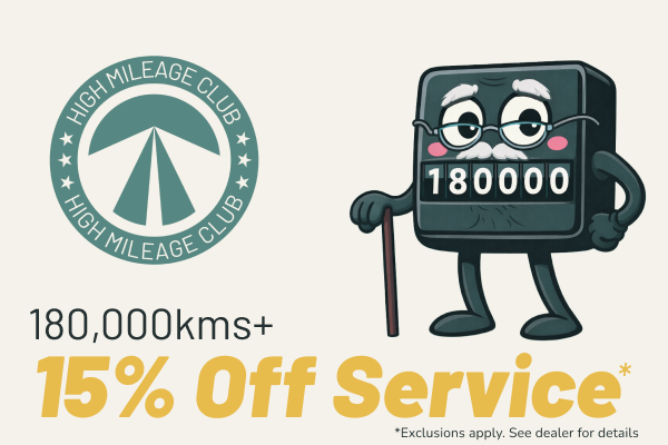 High Mileage Club – 15% Off