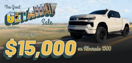 Save up to $15,000 on 2026 Silverado 1500s