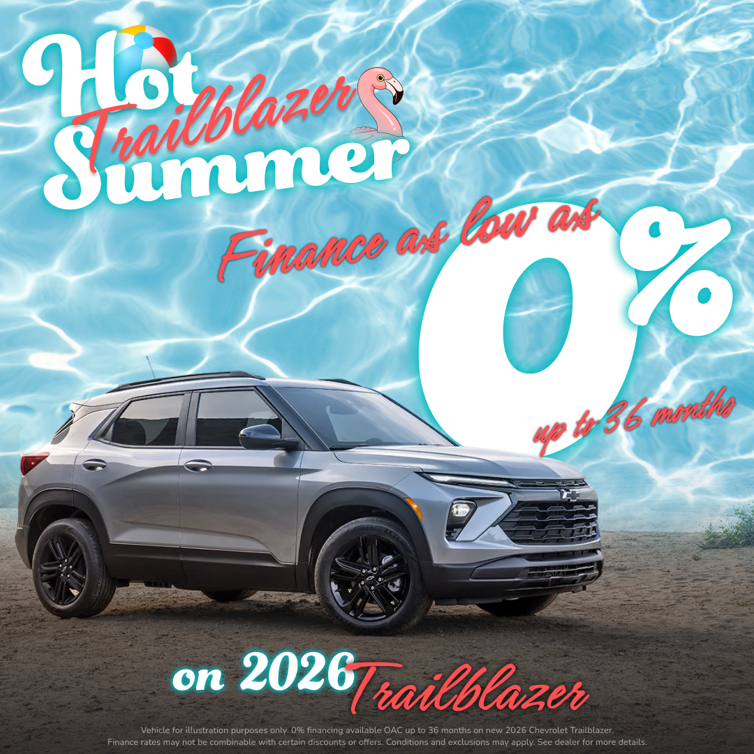 Make it a Hot Trailblazer Summer!