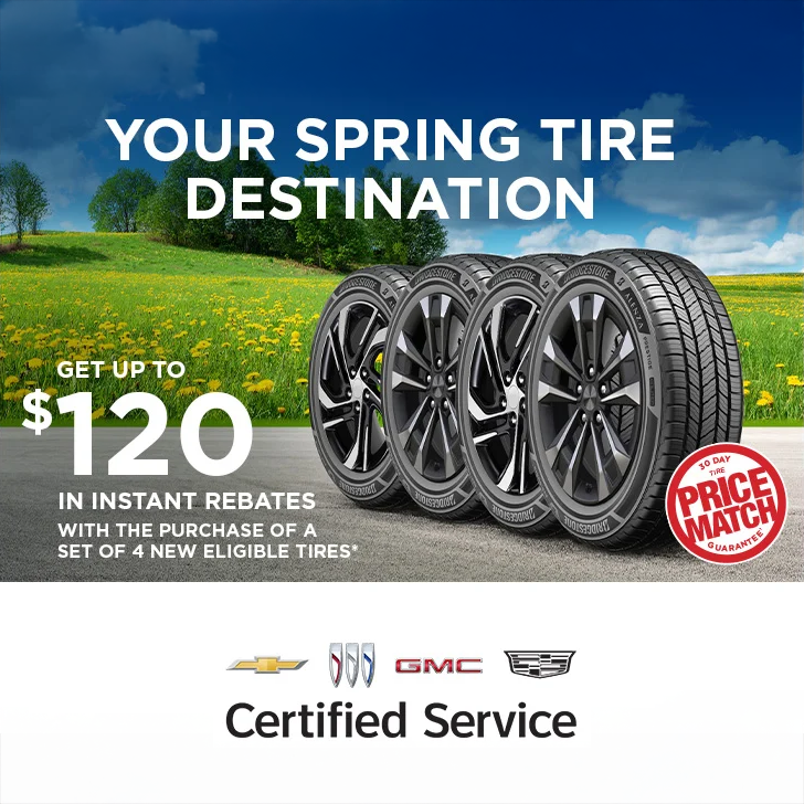 YOUR SPRING TIRE DESTINATION
