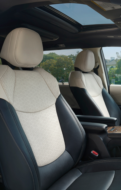 Seats inside 2026 Toyota Sienna.