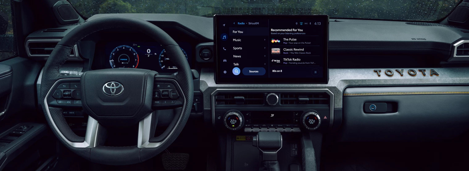 2026 Toyota 4Runner multimedia screen