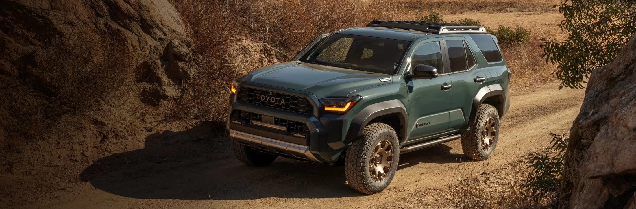 2026 Toyota 4Runner on dirt terrain