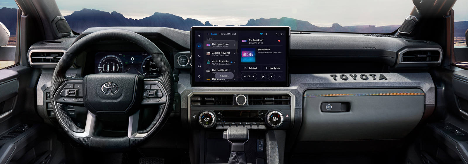 2026 Toyota Tacoma Hybrid multimedia system