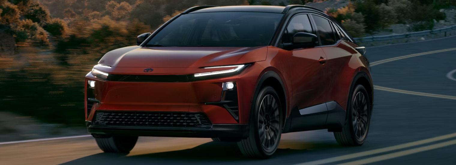 2026 Toyota C-HR driving down road