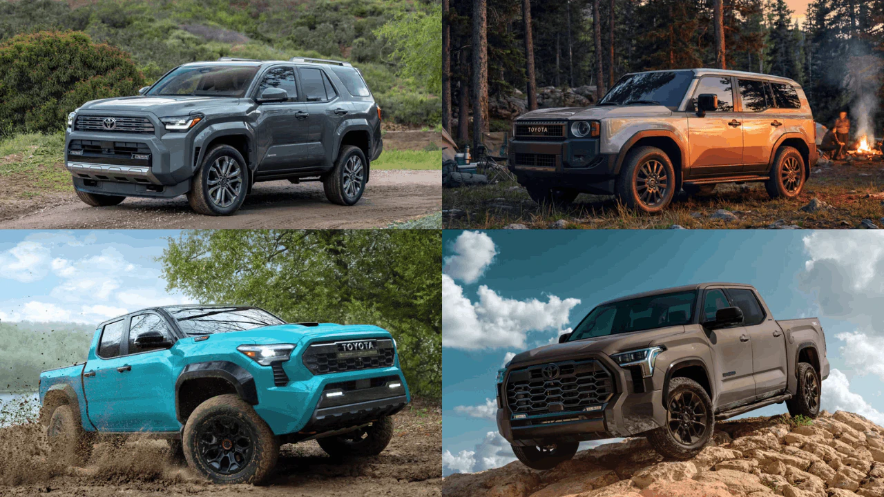 Top 4 New Toyota Models for Outdoor Adventures in BC