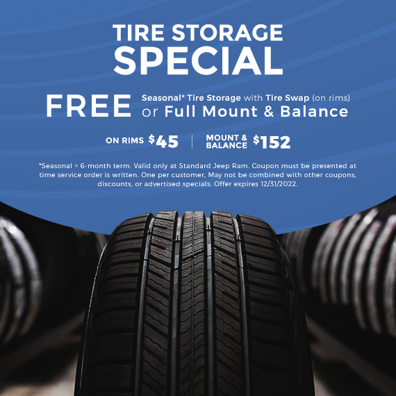 Tire Storage Special Tire Storage Special