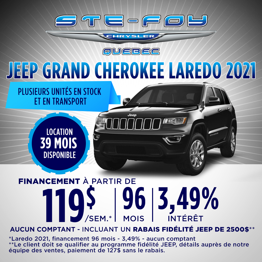 Jeep Grand Cherokee Laredo 2021 Jeep Grand Cherokee Laredo 2021