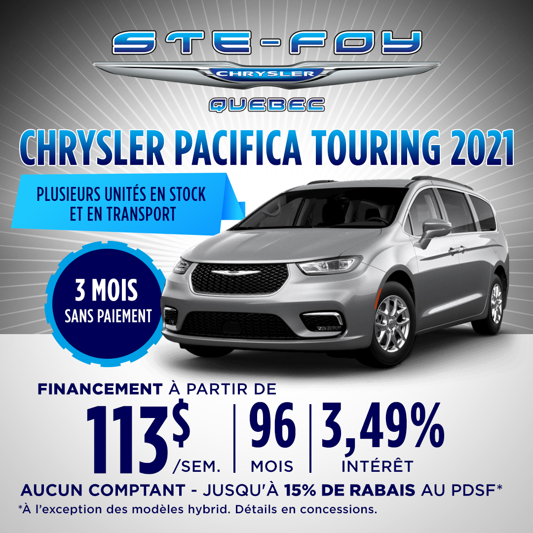 Chrysler Pacifica Touring 2021 Chrysler Pacifica Touring 2021