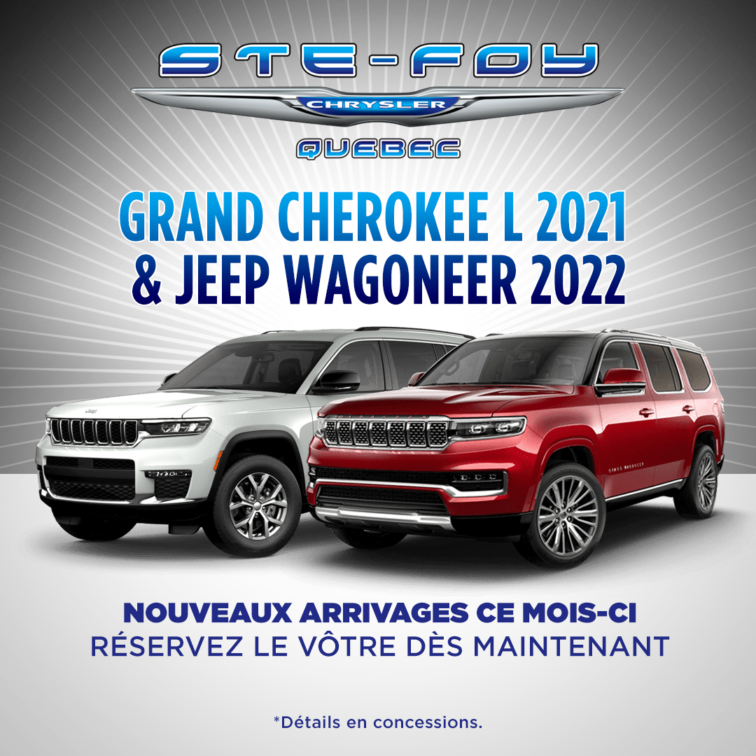 Grand Cherokee L 2021 & Wagoneer 2022 Grand Cherokee L 2021 & Wagoneer 2022