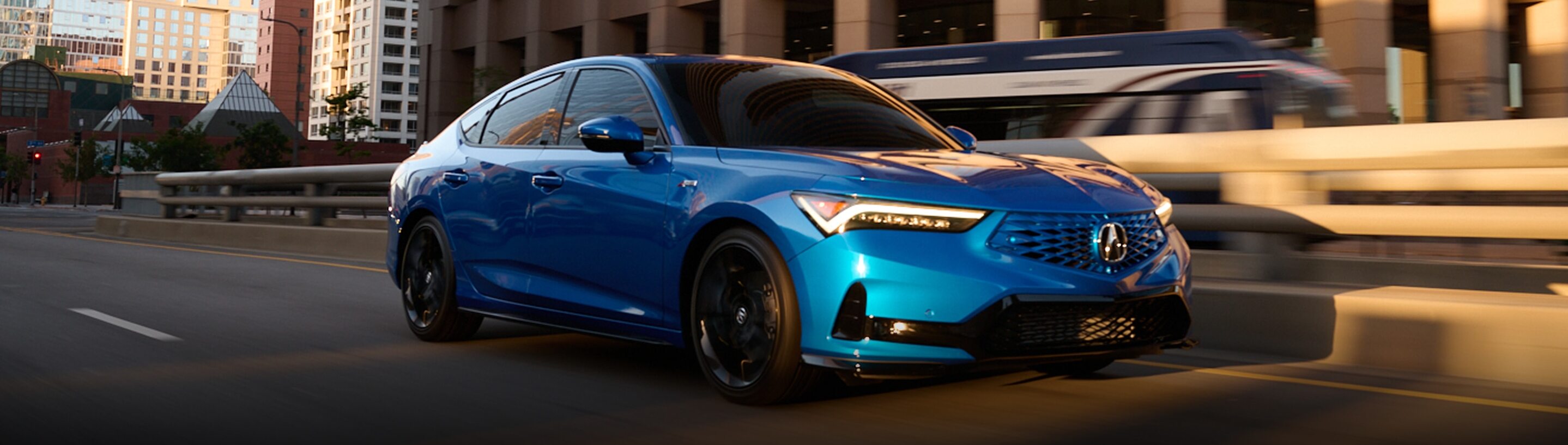 2026 Acura Integra driving on road