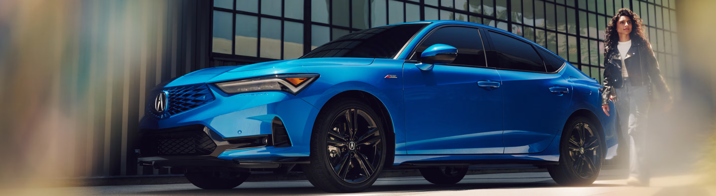 Person walking around 2026 Acura Integra