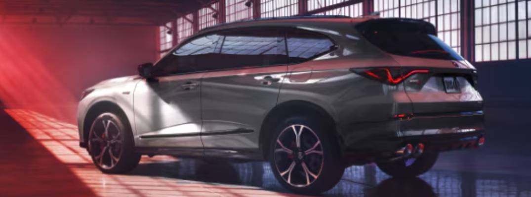 2025 MDX Type S parked indoors 