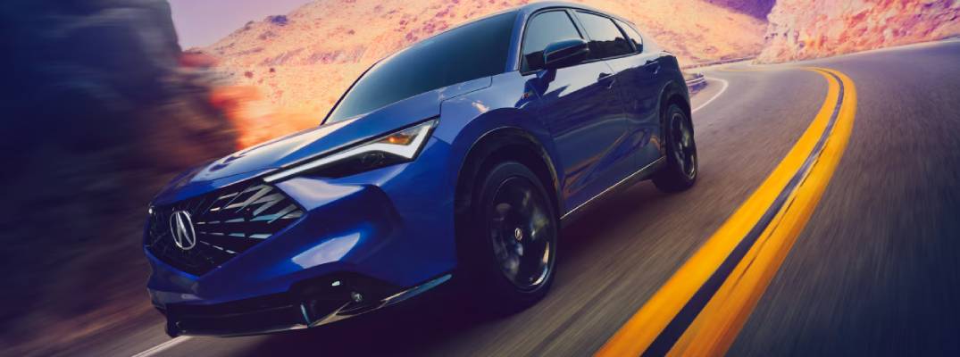 2025 Acura ADX driving down road