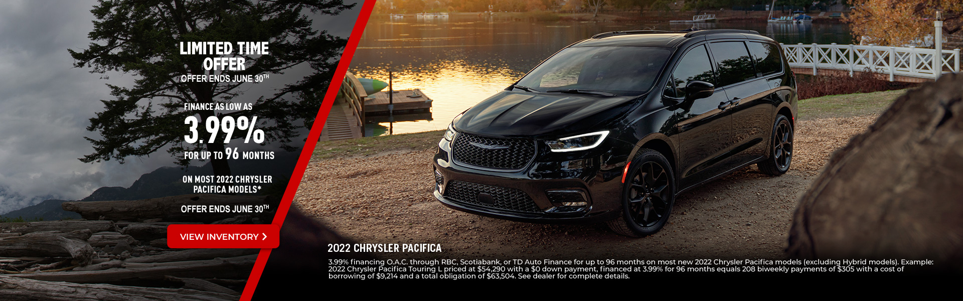 2022 Pacifica June Offer