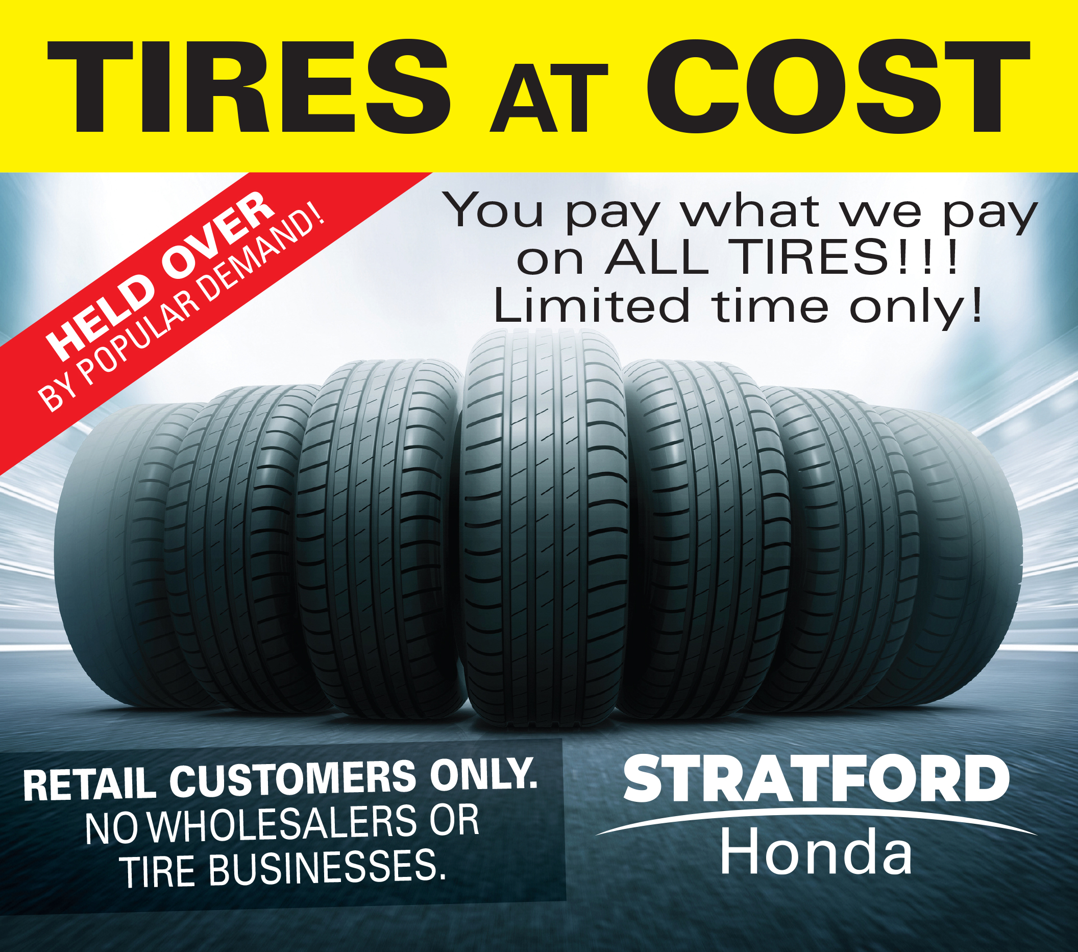 Tires at Cost