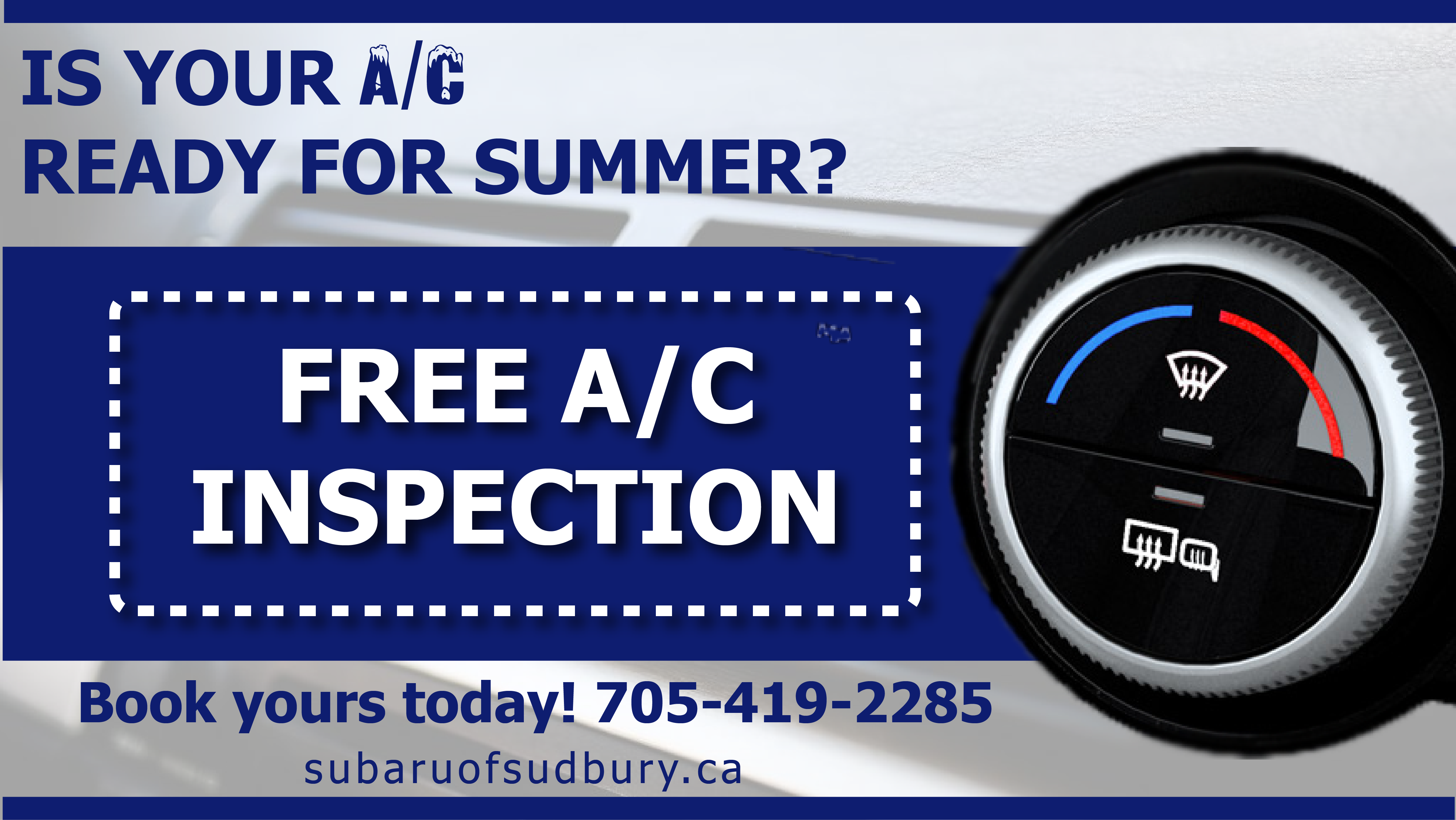 FREE A/C INSPECTION FREE A/C INSPECTION
