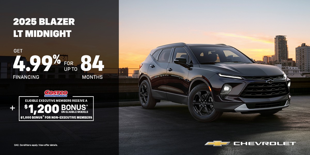 2025 Chevrolet Blazer LT Midnight