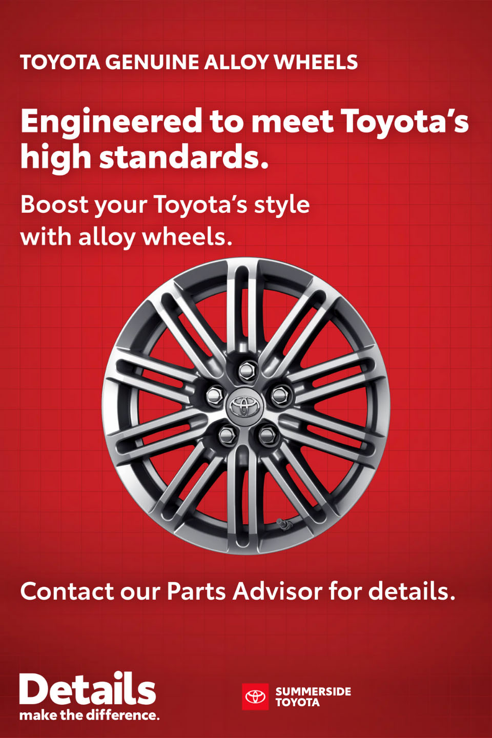 Toyota Genuine Alloy Wheels