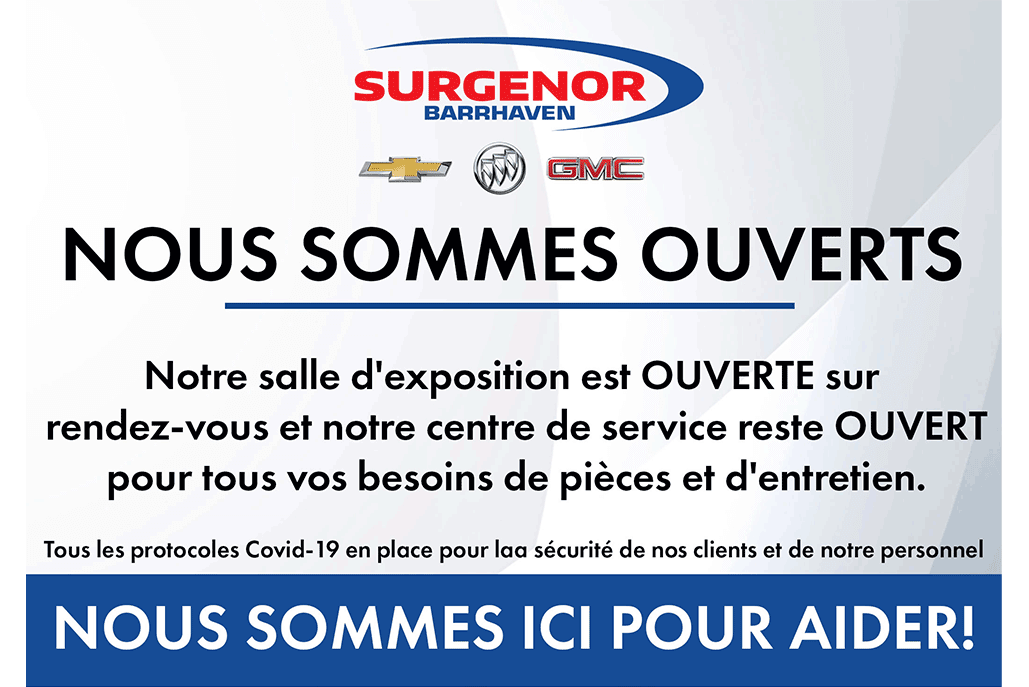 Surgenor Barrhaven Concessionnaire Chevrolet, Buick et GMC à Ottawa