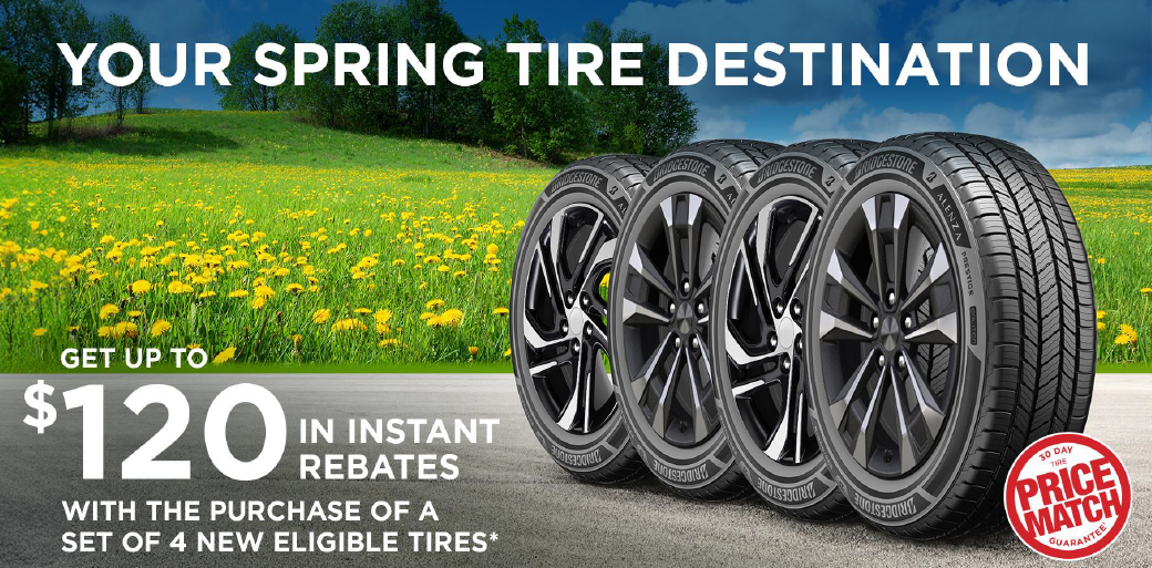 SPRING TIRE REBATE