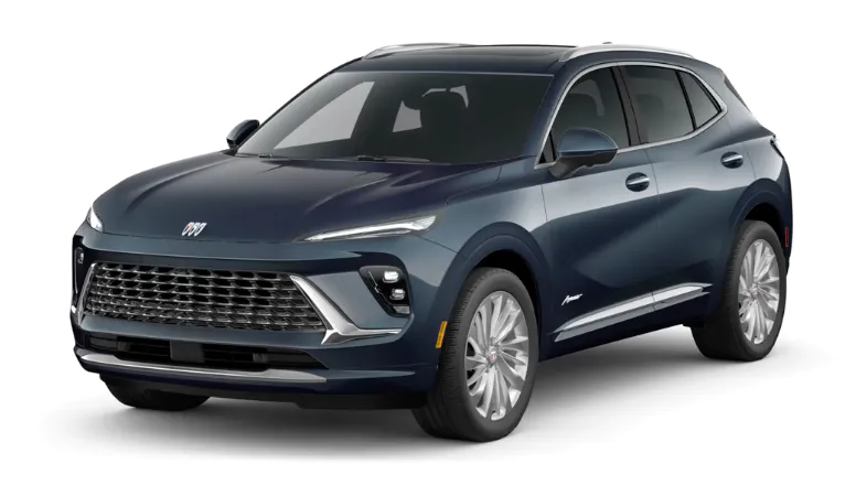 Buick Envision in Quartz Blue Metallic