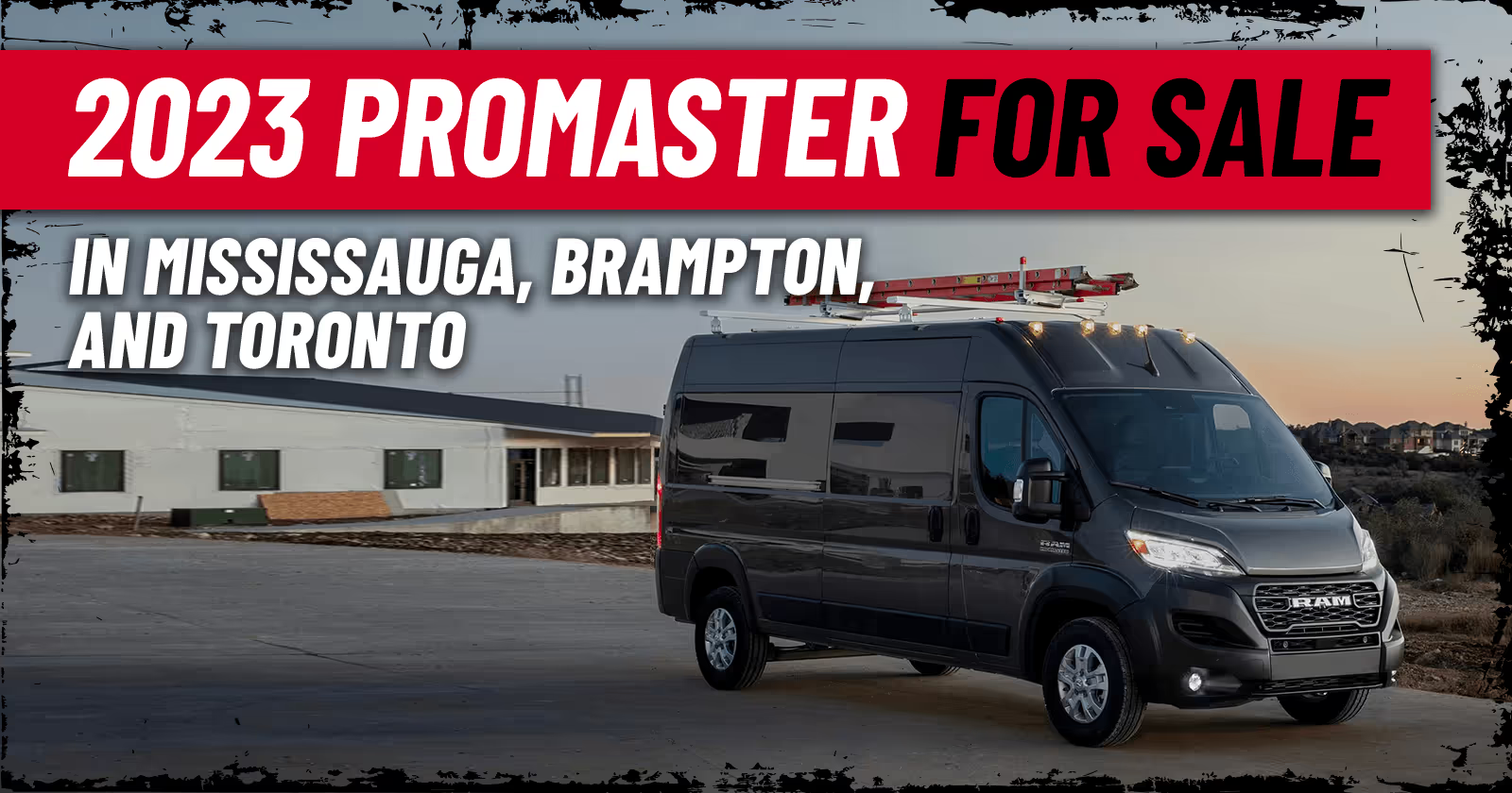 2023 ProMaster for Sale in Mississauga, Brampton, and Toronto