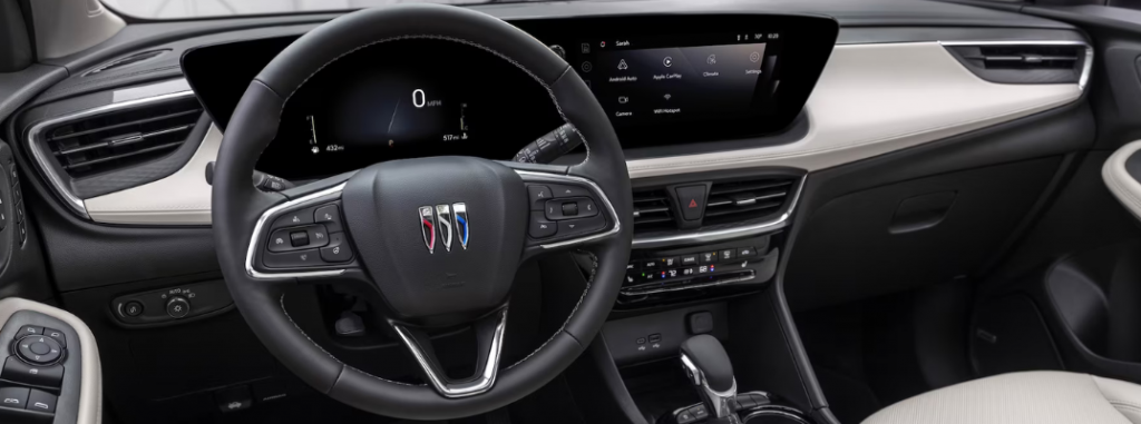 Interior of the 2024 Buick Encore GX