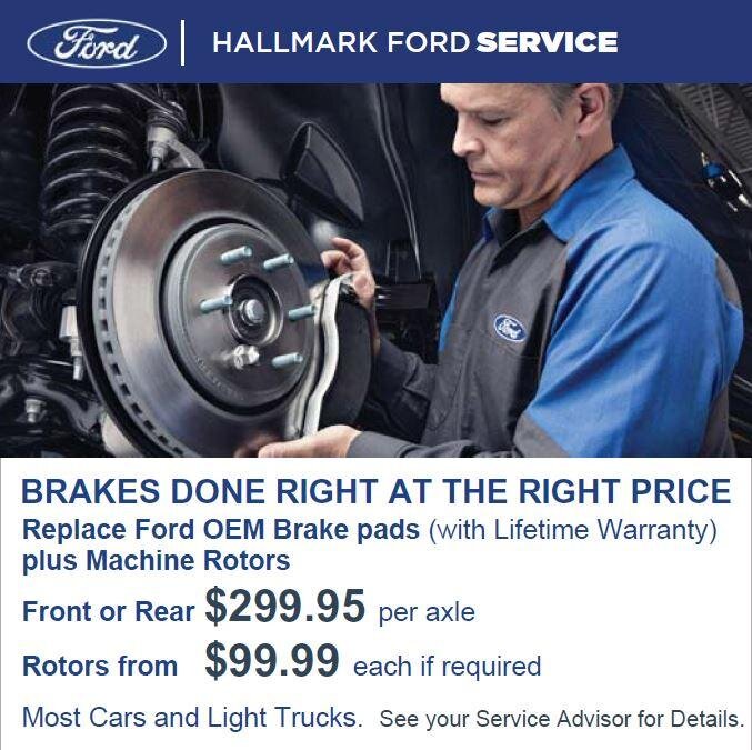 BRAKES OFFER