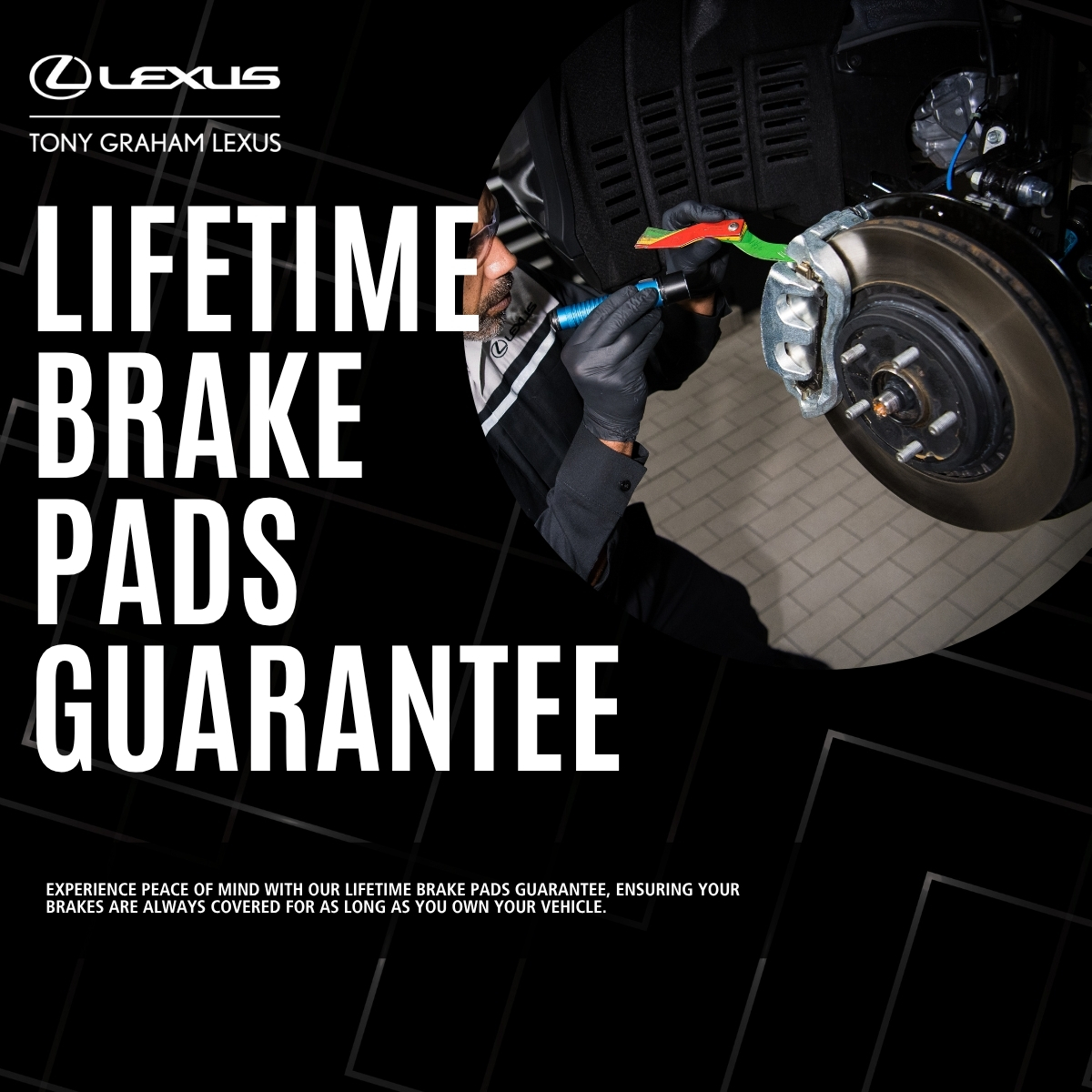 Offer – Lifetime Brake Pads Guarantee Offer – Lifetime Brake Pads Guarantee