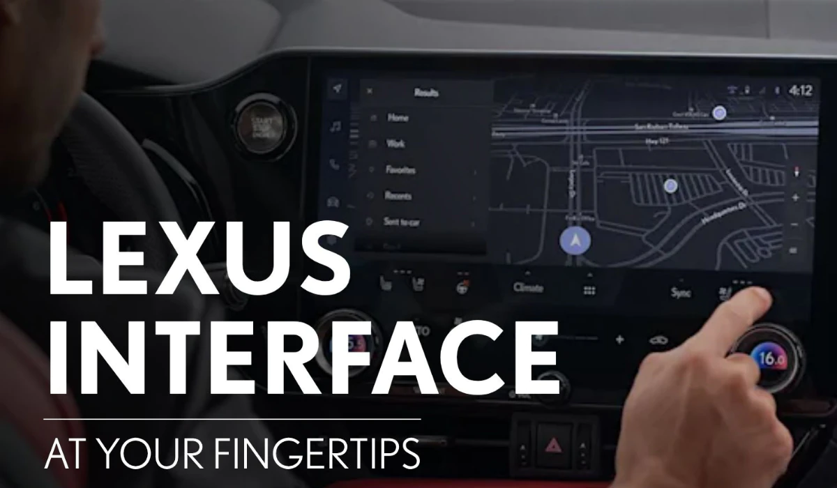 Lexus Interface connected services in the 2026 Lexus ES All-Electric