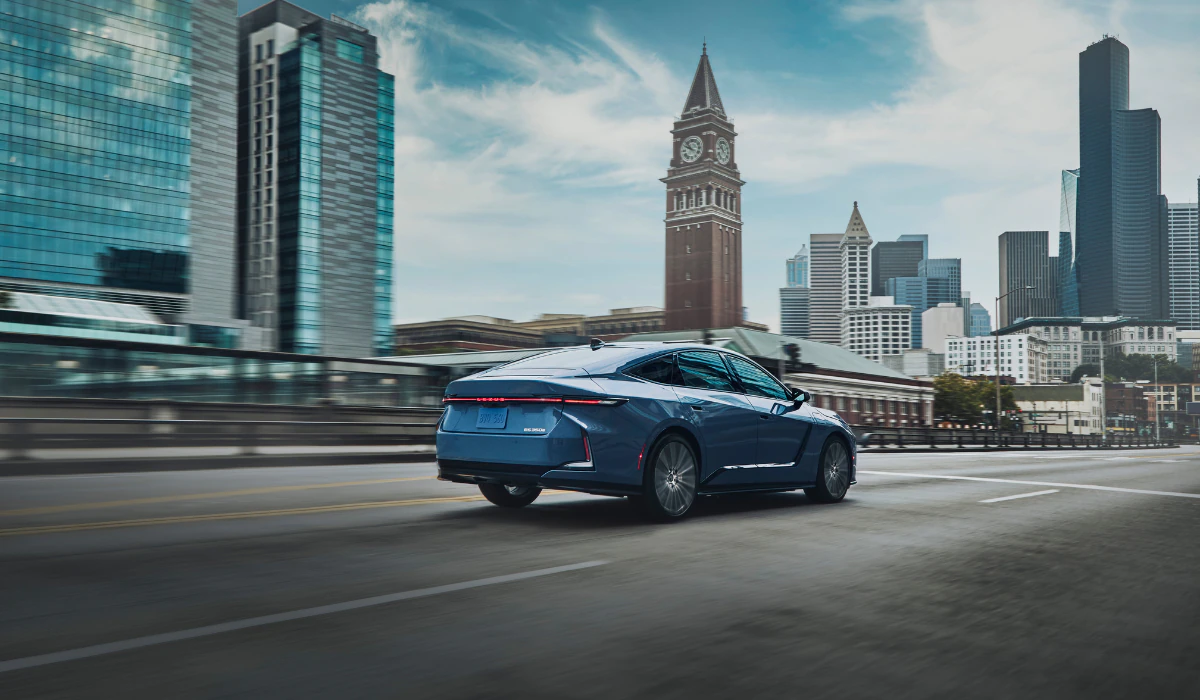 2026 Lexus ES All-Electric driving performance in the city