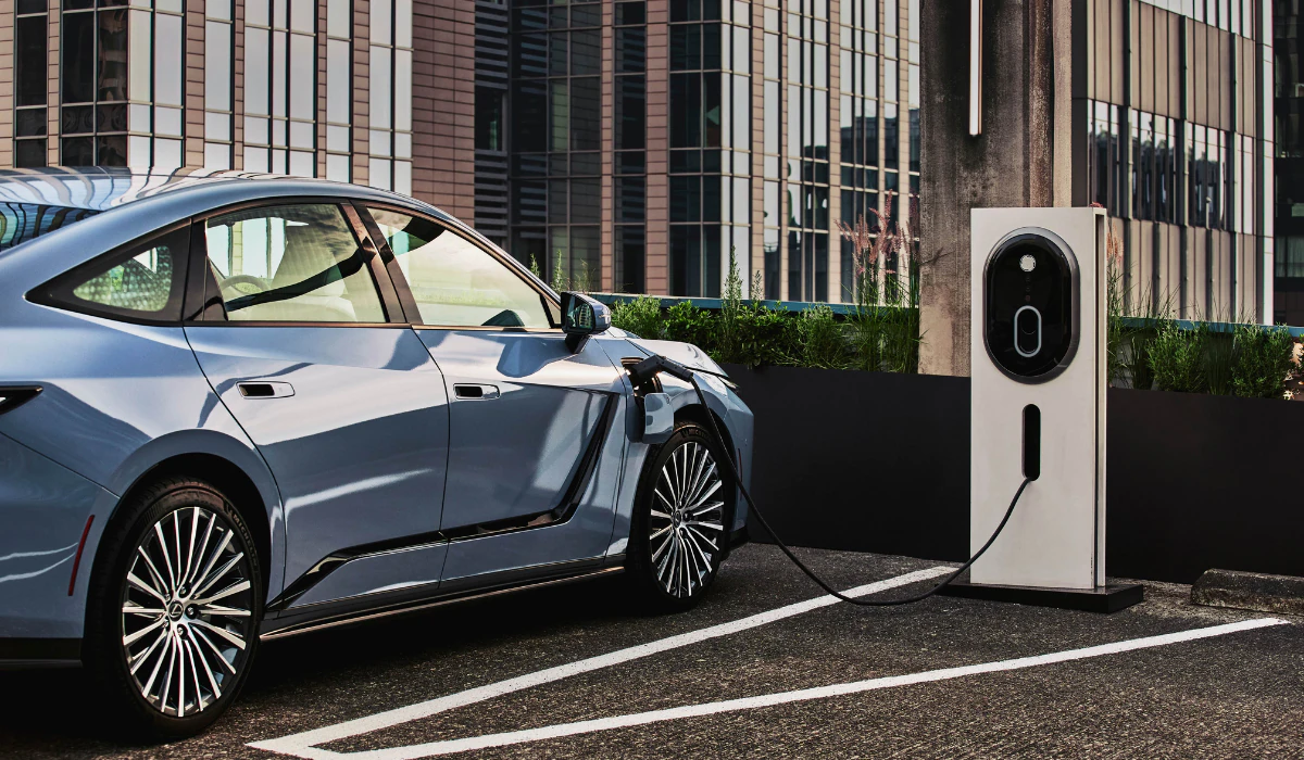 2026 Lexus ES All-Electric charging at home