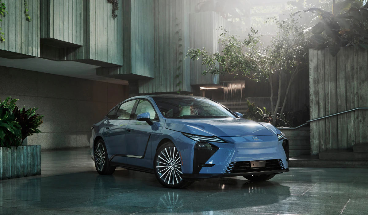 2026 Lexus ES All-Electric exterior design at Tony Graham Lexus in Ottawa