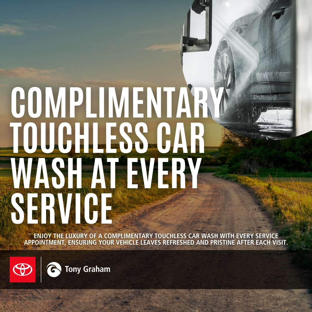 Offer – Touchless Complimentary Car Wash At Every Service