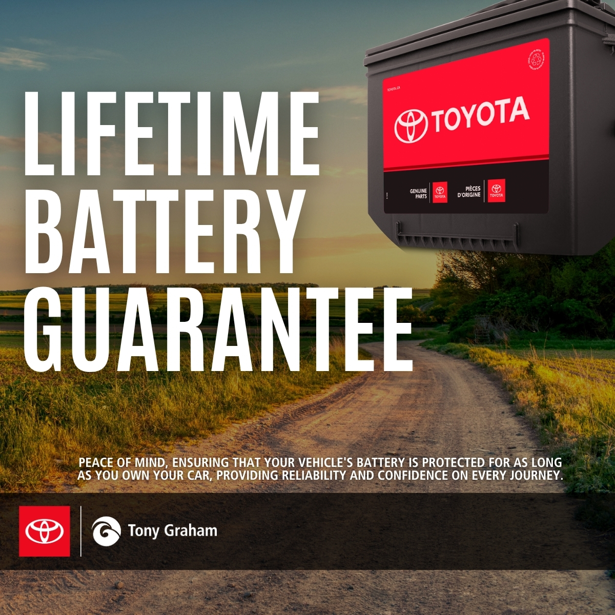Offer – Lifetime Battery Guarantee