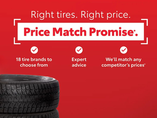 toyota-tire-price-match-promise-banner.jpg Toyota Tire Price Match Promise graphic showing benefits like 18 tire brands, expert advice, and price matching