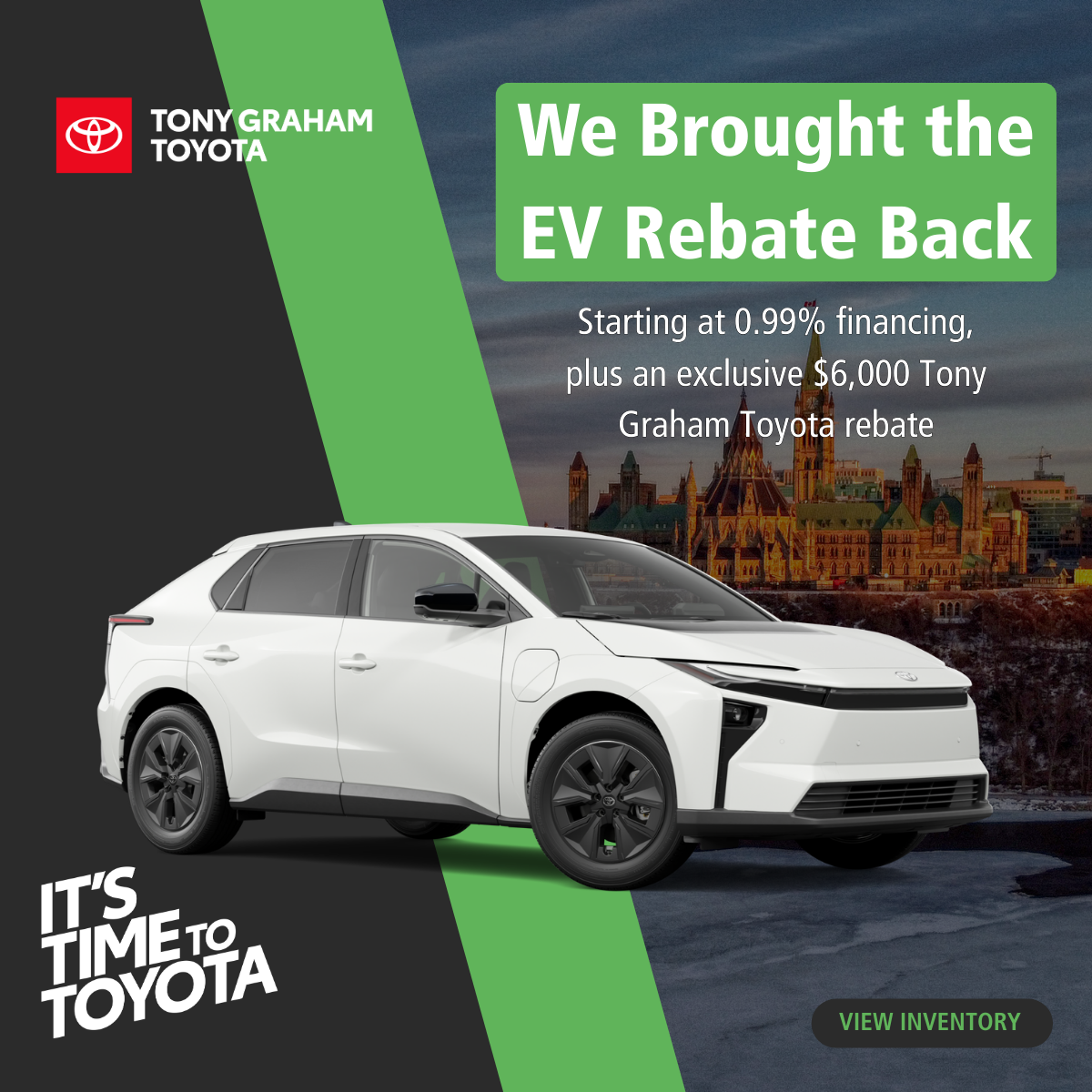 Toyota bZ Rebate