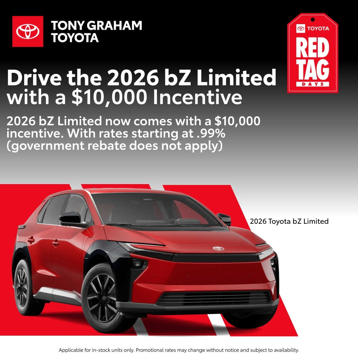 2026 Toyota bZ Limited