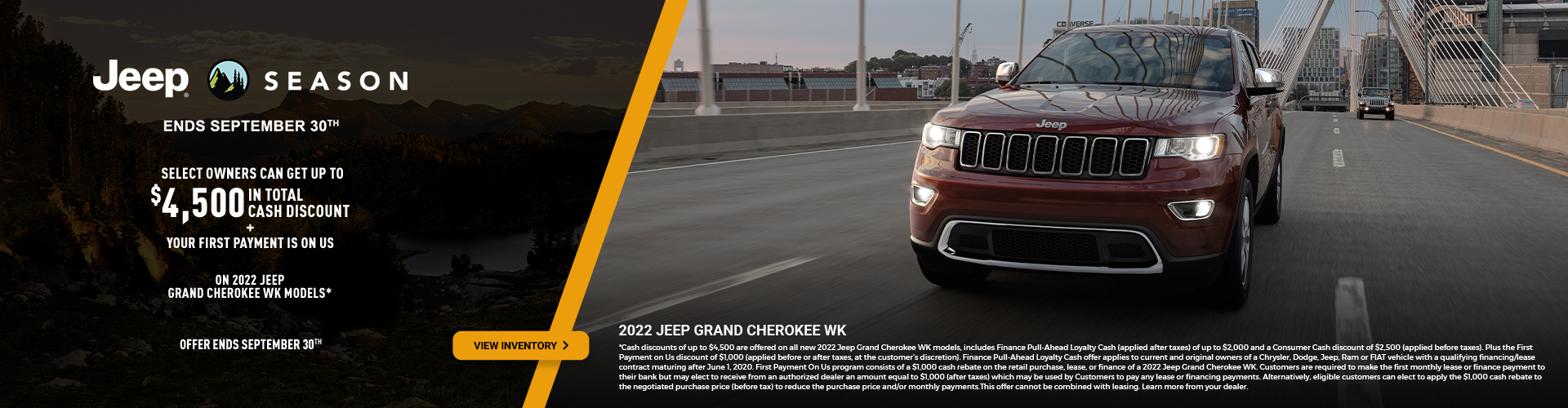 Jeep Sept OFfer