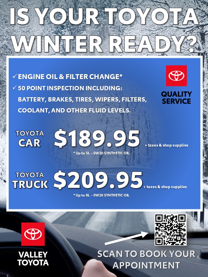 Is Your Toyota Winter Ready?