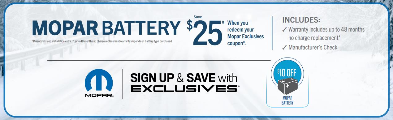Mopar Battery Mopar Battery