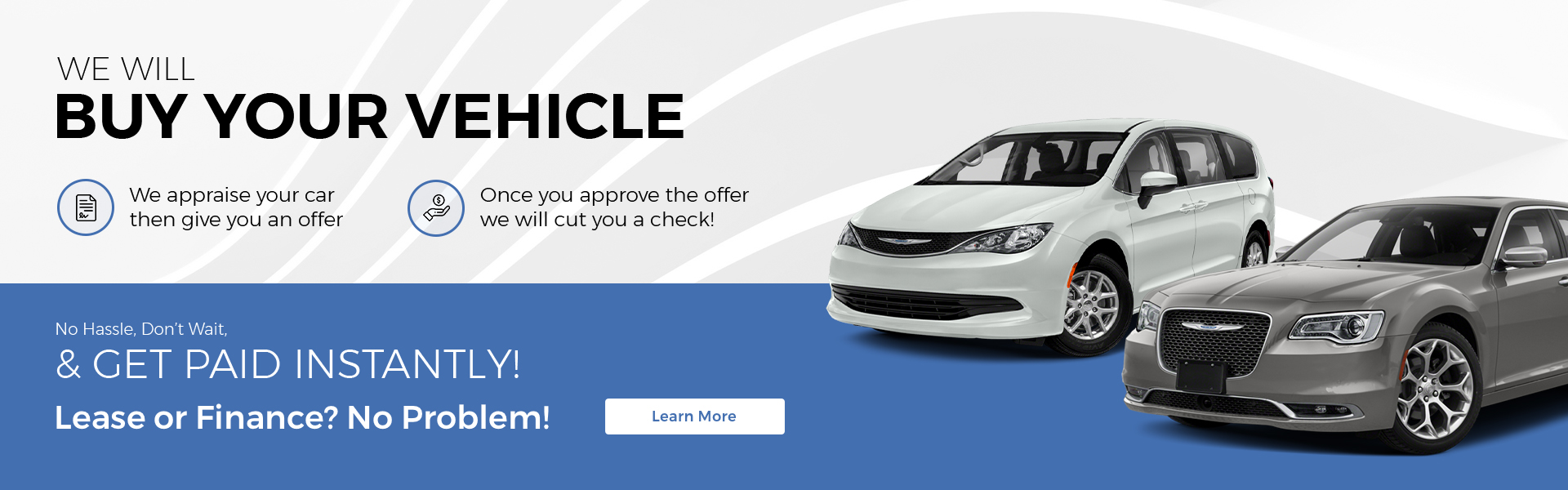 WendellMotors-SellUsYourVehicleCreatives-D1-HP (1) We will buy your vehicle banner
