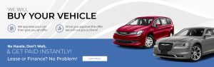 Sell Us Your Vehicle Banner