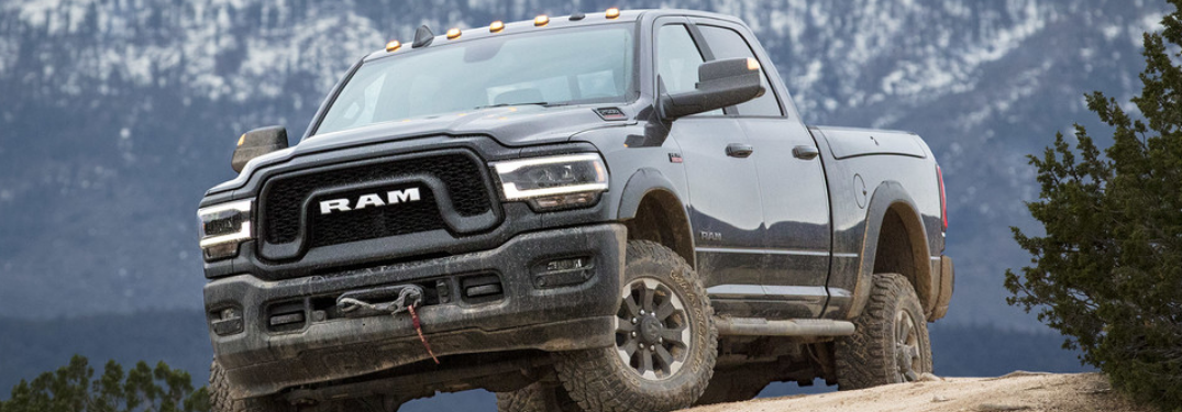 2022 Ram 2500 driving off-road