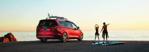 2023 Chrysler Pacifica on the beach