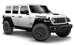 Jeep® Wrangler MOAB 392 White with Blacked out Rims