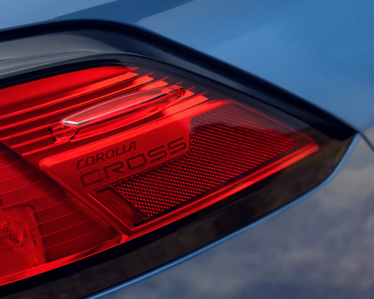 2026 Toyota Corolla Cross and Corolla Cross Hybrid taillight